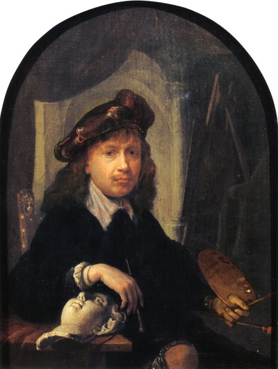 Self-portrait by Gerrit Dou